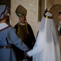 Lo spettacolo su Federico II ad Andria per la festa patronale