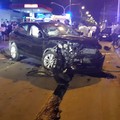 Sette feriti per un incidente stradale su via Trani, accaduto dopo la mezzanotte