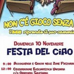 Bambini e ragazzi uniti nella «Festa del Ciao»: domenica 10 novembre