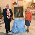 Pregevole dipinto raffigurante la Vergine Addolorata donato all'omonima Arciconfraternita cittadina