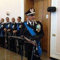 Il Generale dei Carabinieri Manzo in visita alla Caserma di viale Gramsci