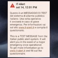 Nuovo sistema di allarme pubblico: alle 12 il messaggio It-alert, arrivato anche ad Andria