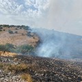 Due grossi incendi nei pressi di Castel del Monte e verso Spinazzola