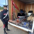 Ladri d'auto scoperti dai Carabinieri nelle campagne di Andria