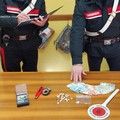 29 dosi di cocaina pronte per essere spacciate, un arresto dei carabinieri ad Andria