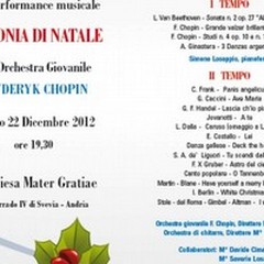 «Armonie di Natale», la perfomance musicale dell'Orchestra Chopin