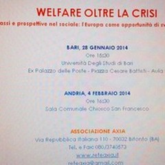 Come affrontare la crisi nel sociale: due seminari dell'associazione Axia