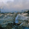 Terminate all’alba le operazioni di spegnimento dell’incendio alla fabbrica di Andria