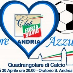 #CuoreAzzurro: quadrangolare di beneficenza presso l'Oratorio S. Andrea Apostolo