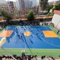 Il Liceo  "Carlo Troya " di Andria inaugura un nuovo campo da pallavolo e basket