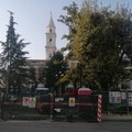 In piena lavorazione il cantiere in Piazza Umberto I ad Andria. Il VIDEO