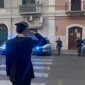 La Polizia di Stato rende omaggio al Carabiniere  Carlo Legrottaglie