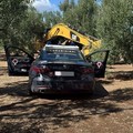Rubato un escavatore ad una ditta di Andria: ritrovato dopo poche ore