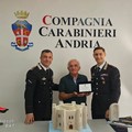 Riproduzione in scala del “Castel del Monte” donata ai Carabinieri di Andria