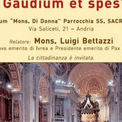 «Fede e laicità nella Gaudium et spes», ospite Mons. Luigi Bettazzi