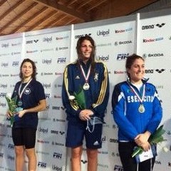 Isabella Sinisi impegnata oggi nei campionati europei di nuoto a Berlino