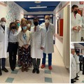 Ginecologia del Bonomo, visita della Sindaca e benedizione del reparto da parte del Vescovo