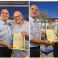 Antonio Sanguedolce e don Peppino Ruotolo soci onorari Club Storie e Motori Federiciani