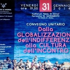 Quando indifferenza e incontro si uniscono: un convegno all'auditorium "Mons. Di Donna "
