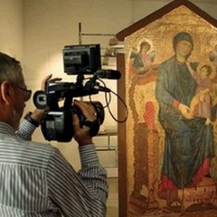 L'andriese Gianluca Leonetti tra i restauratori della  "Maestà " di Cimabue