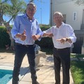 Schittulli incontra Dimiccoli (Emiliano Sindaco di Puglia): «Alla Regione c’è bisogno di persone e professionisti come Franco»