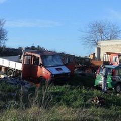 Sequestrata una discarica abusiva: cinque denunce tra cui un andriese