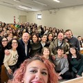 Don Riccardo Agresti, con il progetto  "Senza Sbarre " ospite del seminario di Pedagogia generale all'Ateneo barese