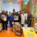 Donata una libreria per i piccoli pazienti dell'ospedale di Andria