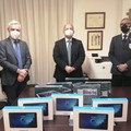 La LILT della provincia Bat dona 10 tablet all'Asl Bt per accorciare le distanze con i degenti