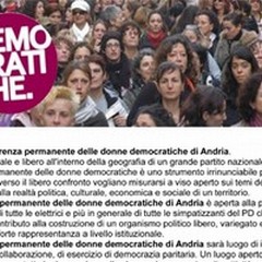 Ad Andria la Conferenza delle Donne Democratiche