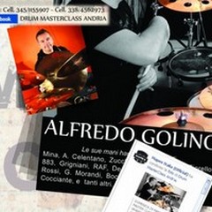 Alfredo Golino ad Andria per il Drum Master Class