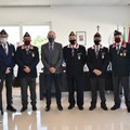 Il Questore Pellicone consegna le medaglie di commiato ai poliziotti in congedo
