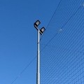 Realizzato un impianto di illuminazione per i campi sportivi della parrocchia San Riccardo