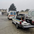 Emergenza neve BAT, 98 ore consecutive di attività per i volontari delle Misericordie