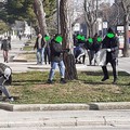 Gli studenti dell’  "Industriale " puliscono le strade per un’azione di Cleanup