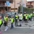 I bambini attendono la ripartenza del Pedibus ad Andria