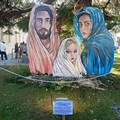 Inaugurato il presepe in piazza Unità d'Italia, realizzato dai ragazzi della Vaccina