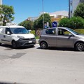 Donna investita alla rotatoria di via Verdi con via Bisceglie. Intervento della Polizia Locale