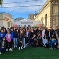 Gli alunni della scuola  "Vaccina " di Andria al Festival della Cultura Paralimpica