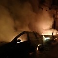 Incendio in via Generale La Masa: due auto distrutte ed un anziano in ospedale