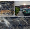 Incendio all'interno della discarica di San Nicola La Guardia