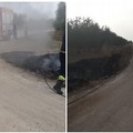 Ancora incendi nel territorio di Andria