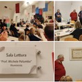 Intitolata a Michele Palumbo la Sala Lettura della Biblioteca Comunale “G. Ceci”