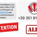 Tentativi truffaldini: SMS giungono anche nella Bat da “fantomatici Cup” o sedicenti uffici sanitari