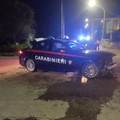 Gazzella dei Carabinieri esce di strada sul tratto della ex 231 Andria Canosa di Puglia