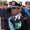 Il Comandante Legione Carabinieri Puglia, Generale del Monaco in visita alla Compagnia Carabinieri di Andria