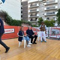Michele Emiliano ad Andria presenta  "L'alba di San Nicola ": intrighi, storia e politica a Materia Prima