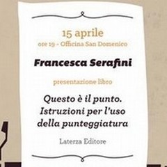 Francesca Serafini ospite di On Writing