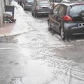 Manto stradale, ancora allagamenti in via Duca degli Abruzzi e via Bonomo