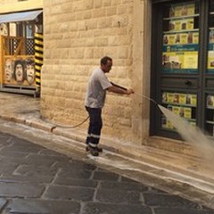 Centro Storico: avviata una prima pulizia straordinaria